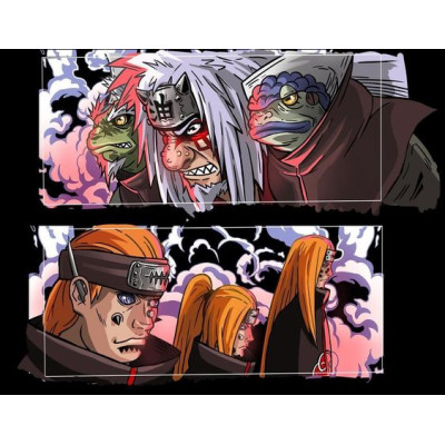 Jiraiya vs Pain Naruto Shippuden